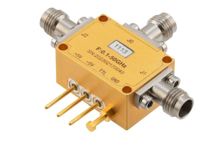 PIN diode switches operate up to 75 GHz
